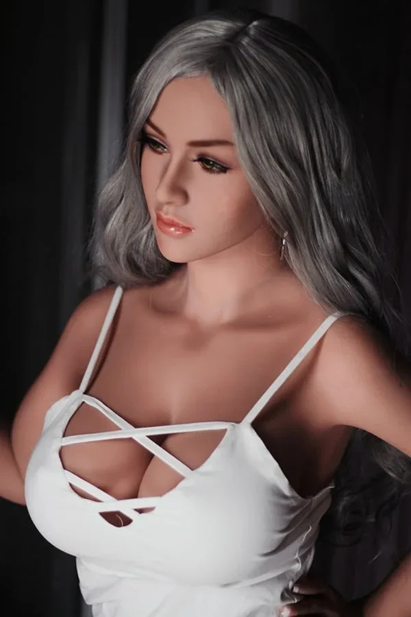 Beautiful Silver Hair Sexy Sex Doll Sunny 168cm view 3