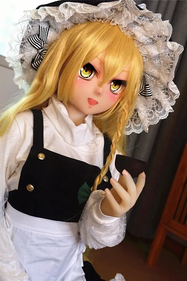 Cute Blonde Manga Sex Doll Alexis 145cm view 4