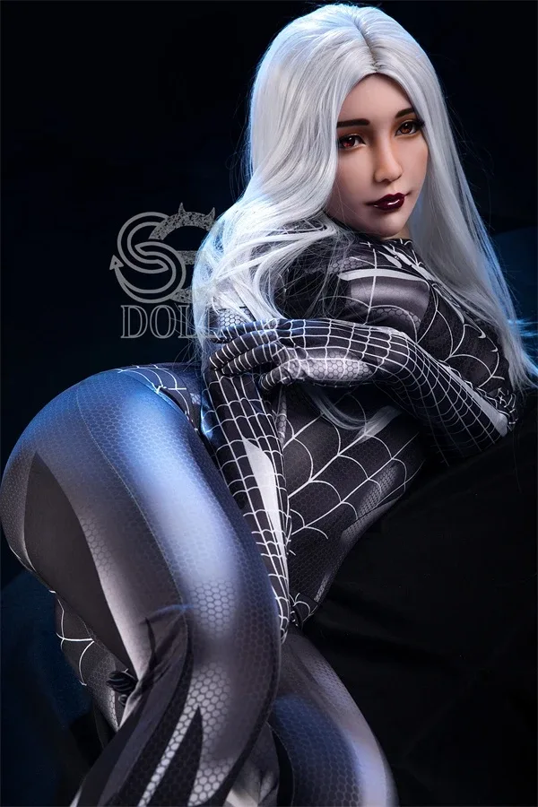 Busty Spiderman Cosplay Sex Doll Olivia 163cm view 4