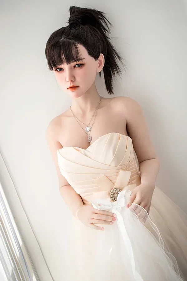 Korean Brunette Bride Sex Doll Dena 162cm view 3