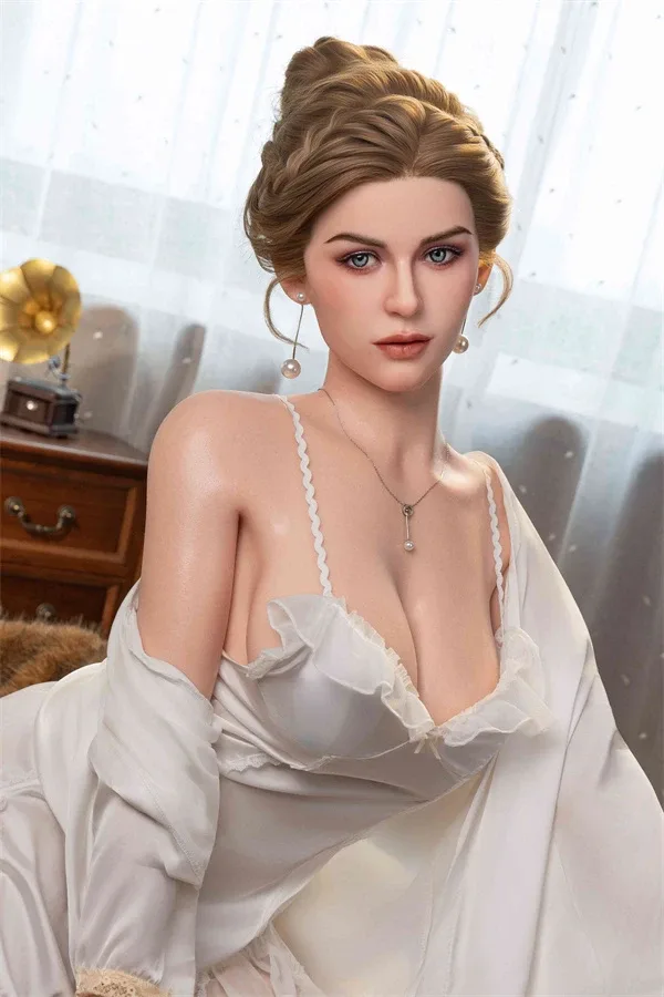 Mature Elegant Blonde Silicone Sex Doll Alora 168cm (Replaceable with Head and Body) view 3