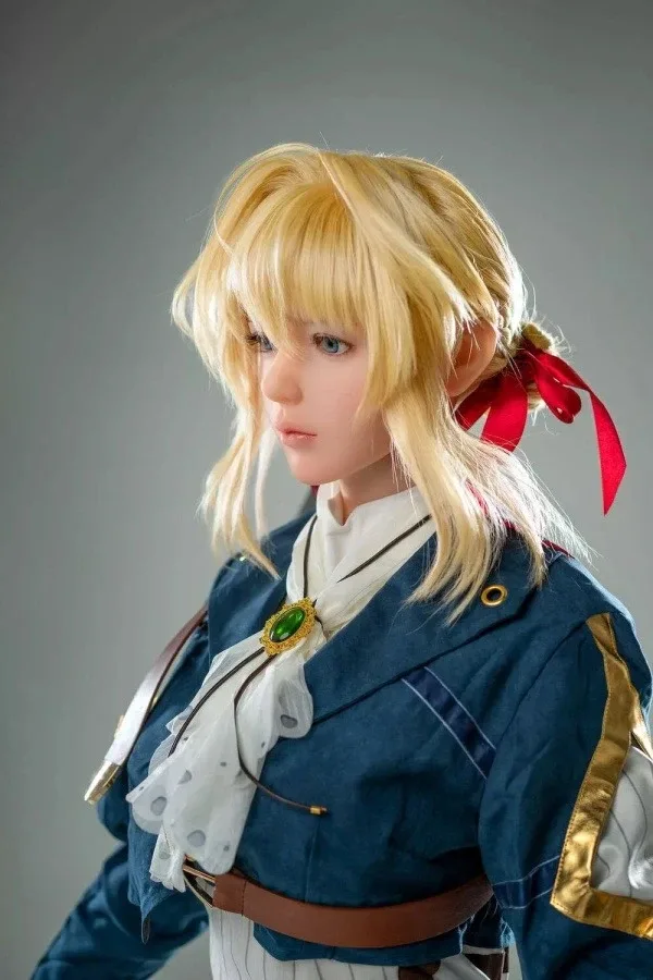 High-end Luxury Silicone Sex Doll Violet Evergarden 156cm view 4