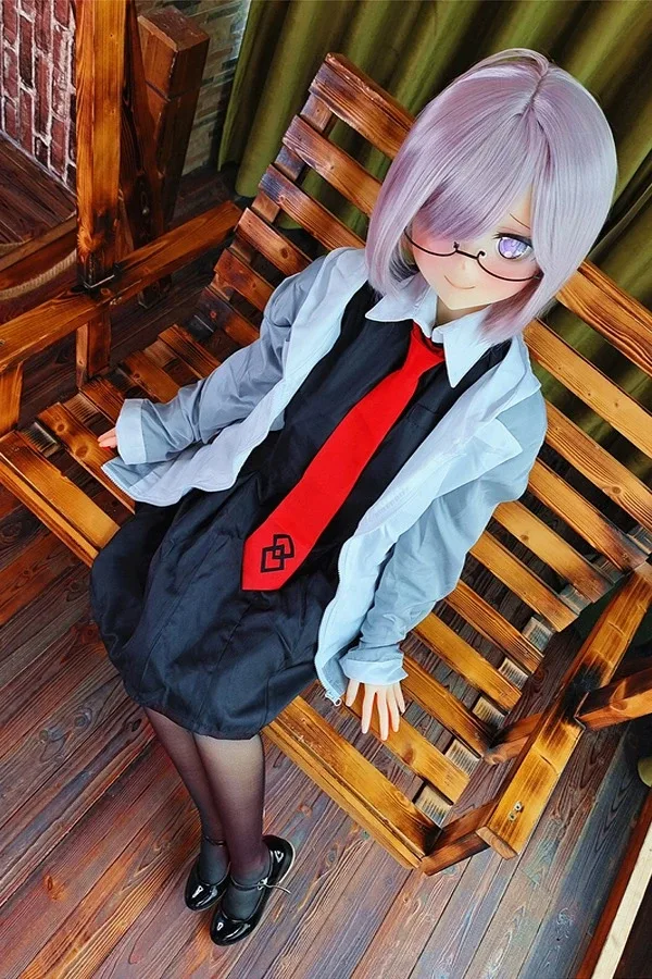 Fair Skin Anime Sex Doll Layne 155cm view 3