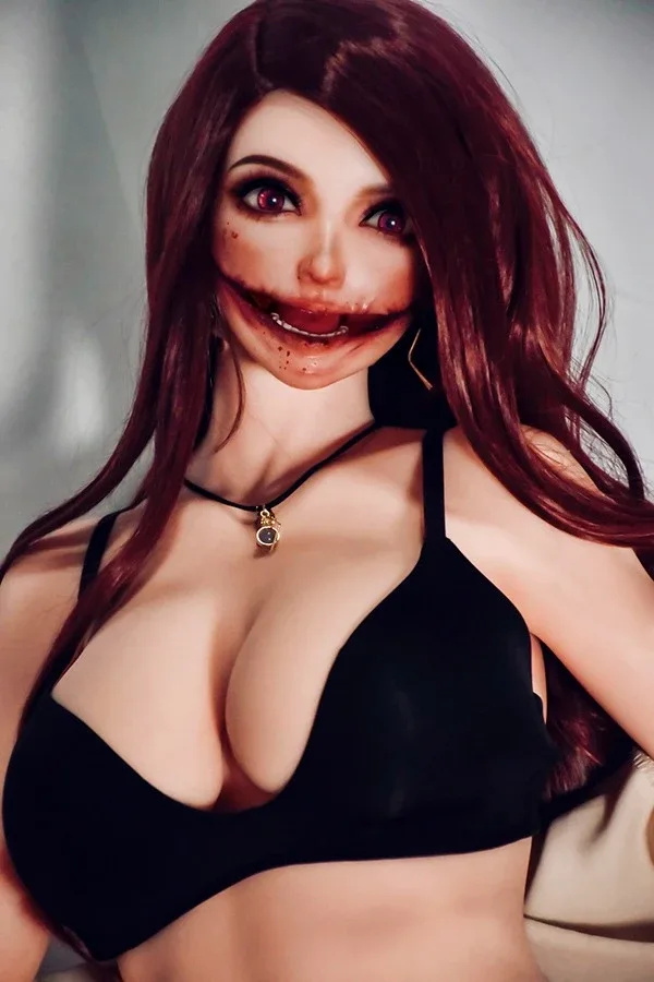 Halloween Mysterious Dark Sex Doll Angelina 150cm view 6