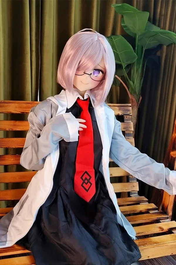 Fair Skin Anime Sex Doll Layne 155cm