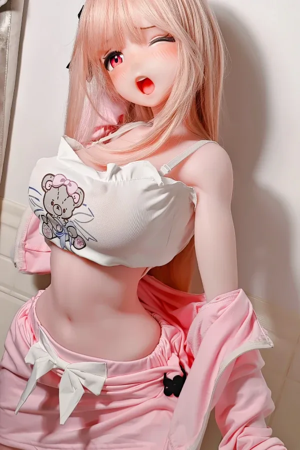 Playful Winking Japanese Anime Sex Doll lchigotani Koi 148cm view 5