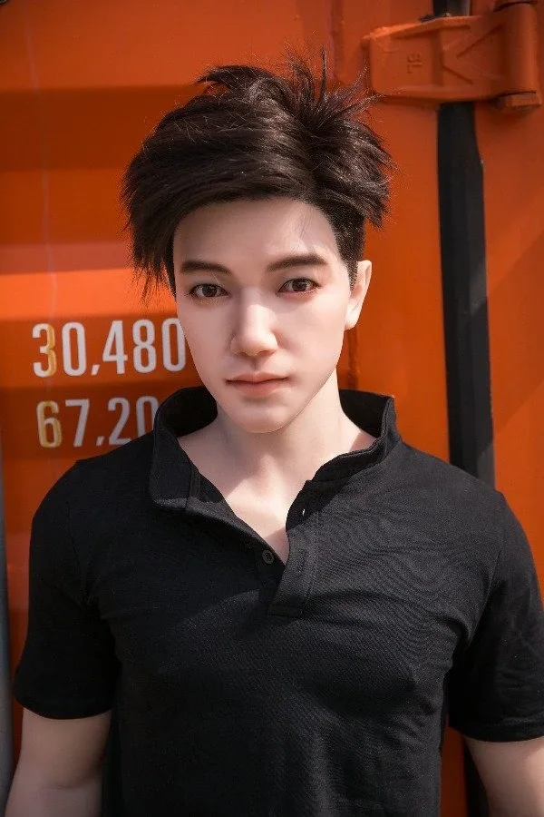 Super Realistic Asian Chinese Male Doll Lucas 177cm / 6ft view 3