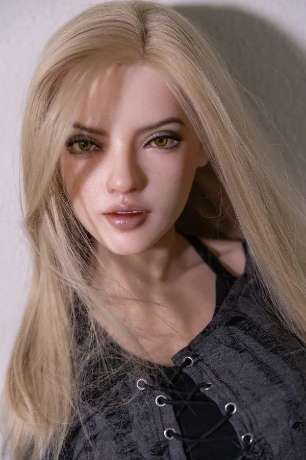 High End Silicone Blonde Sex Doll Vanya 166cm view 4