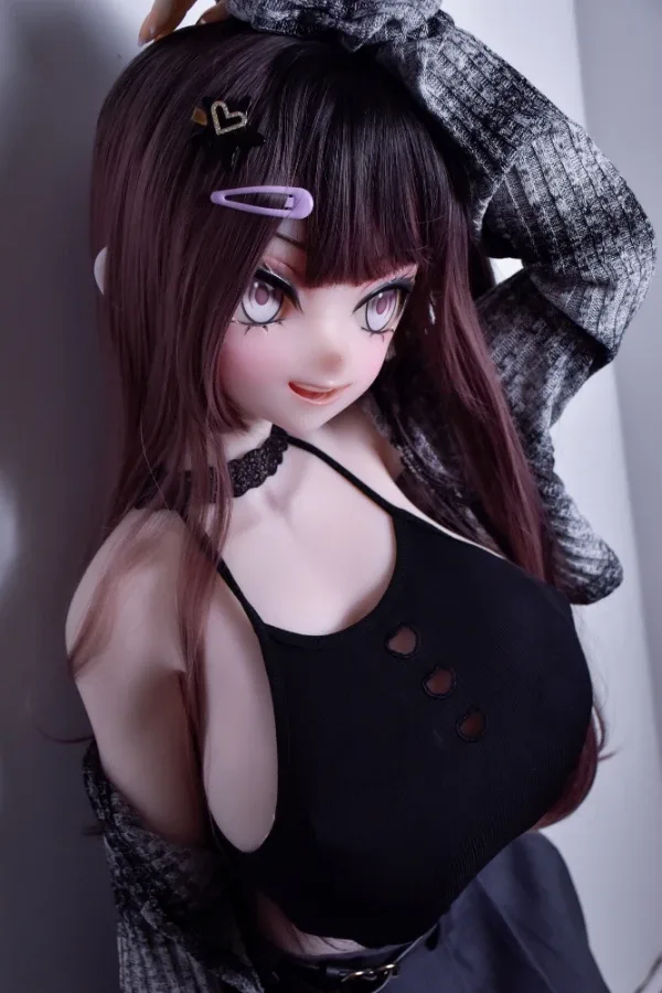 New Cute Big Breast Anime Sex Doll Yayoi 148cm view 4