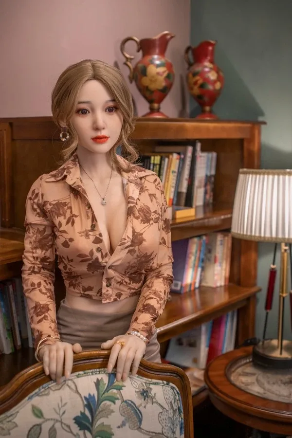 Blonde Full Silicone Sex Doll Mallory 160cm (Replaceable with Head and Body) view 5