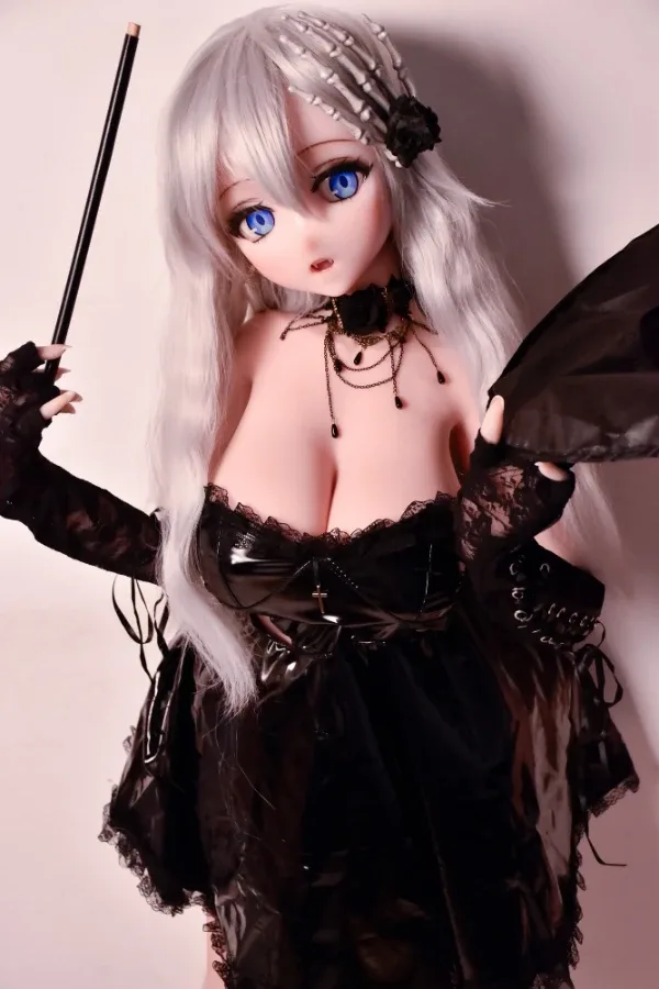 Silver Hair Big Breast Anime Sex Doll Hayakawa Saaya 148cm