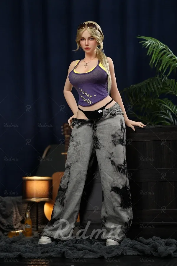 Sexy Mature Blonde Sex Doll Nyx 164cm (Movable Jaw With Oral Structure) view 4