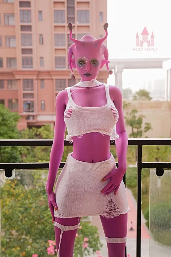 💥Pink Tentacle Sex Doll Melina 170cm (Free 2nd Head) view 2