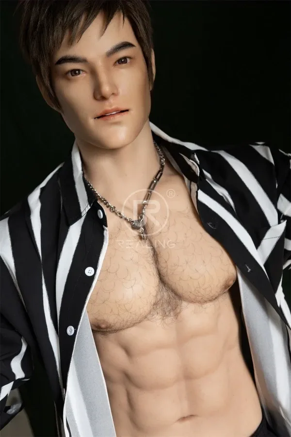 New Silicone Muscle Gay Sex Doll Elijah 180cm view 2