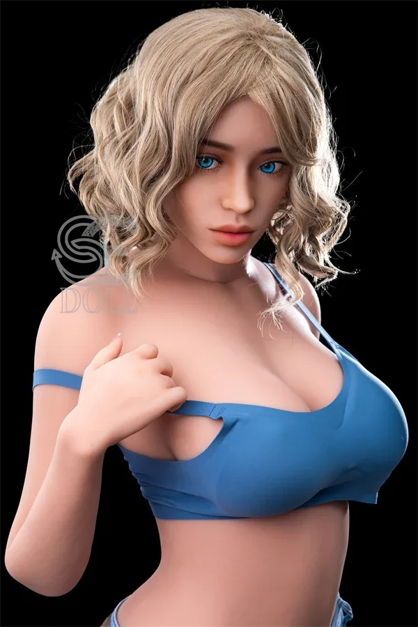 Realistic Blonde Mature Sex Doll Julia 161cm view 3