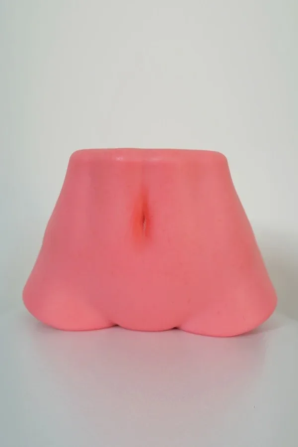 Red Silicone Succubus Sex Doll Butt view 3