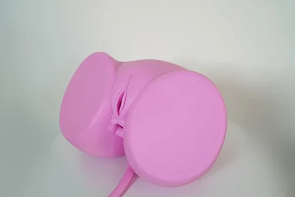 Pink Silicone Succubus Sex Doll Butt view 3