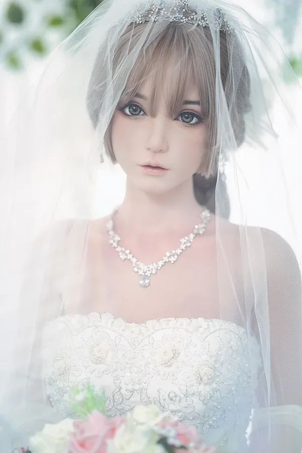 Beautiful Asian Bride Sex Doll Marry 150cm view 5