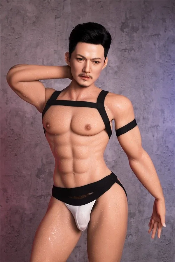 Realistic Mature Handsome Muscular Male Doll Lucas 180cm / 5ft 11 (Silicon Head) view 5