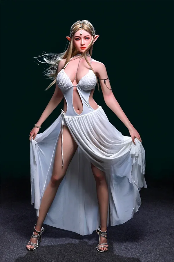 Busty Blonde Full Silicone Elf Sex Doll Daleyza 168cm view 6