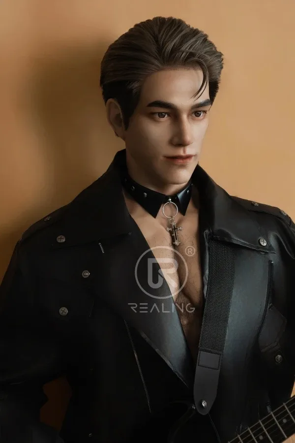 Realistic Handsome Fashion Male Sex Doll Caleb 180cm view 4
