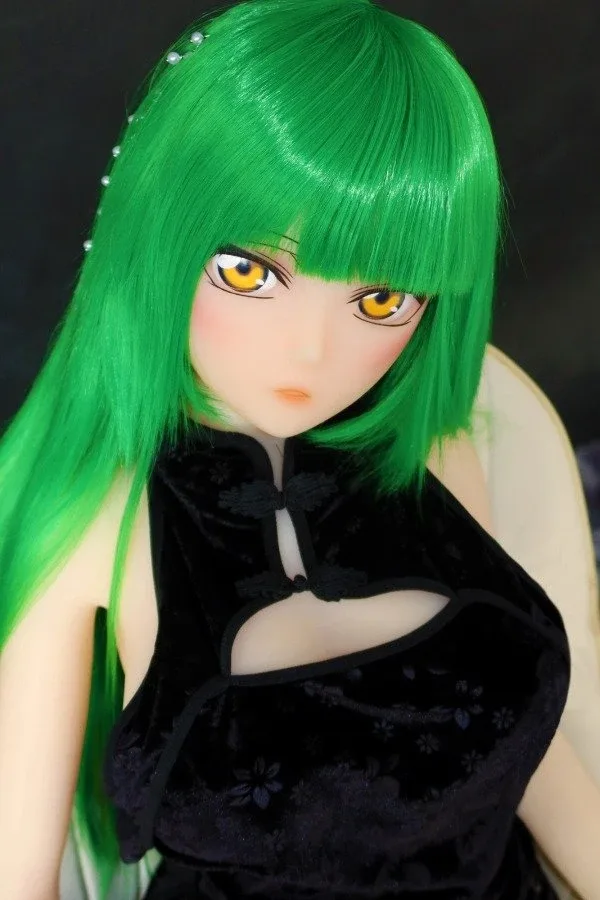 Green Hair Anime Sex Doll Nina 155cm view 5