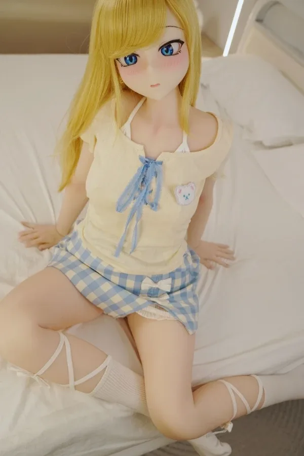 STPE Blonde Cartoon Comic Sex Doll Akane 149cm view 2