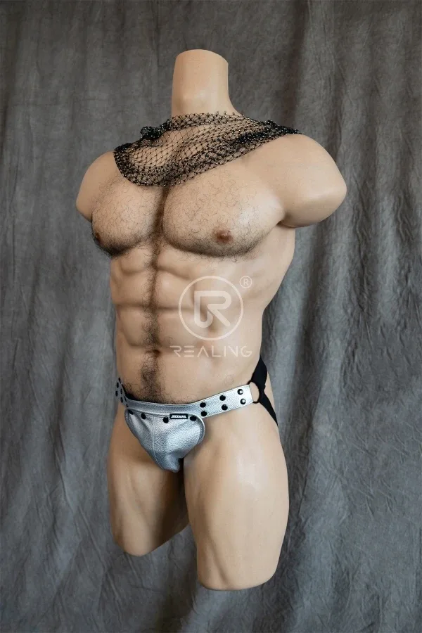 Sexy Mature Muscular Silicone Male Sex Doll Torso Kent 102cm view 6