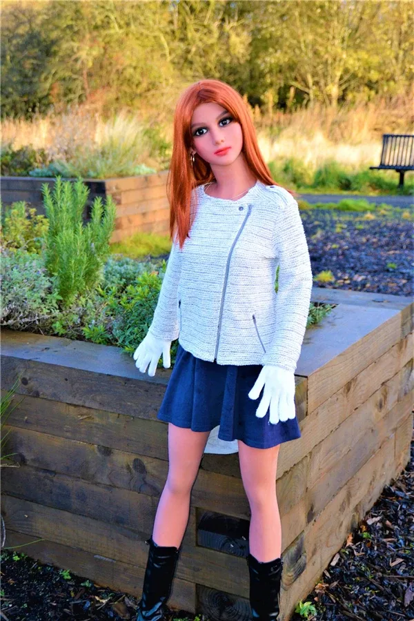 Realistic Redhead Sex Doll Reign 155cm view 2
