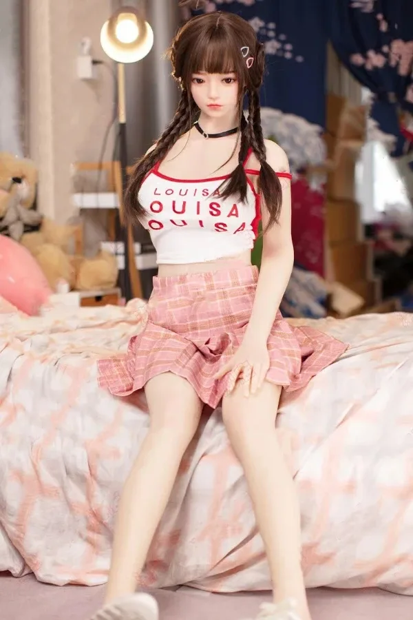 Cute Asian Japanese Sex Doll Belen 150cm (Silicone Head) – Replaceable with Head and Body view 6