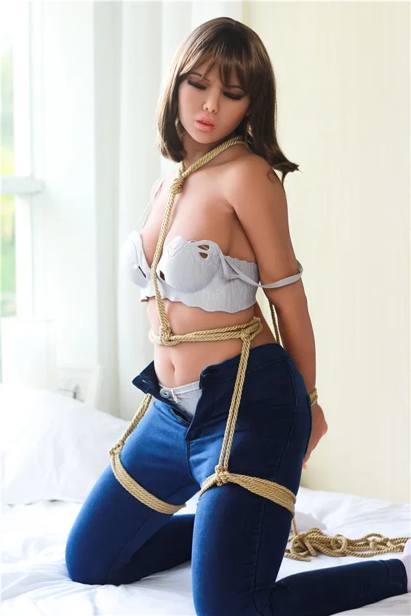 Mature MILF BDSM Closed Eyes Adult Sex Doll Kehlani 161cm view 4