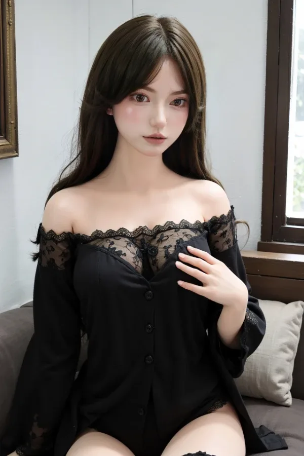 Asian Full Size Silicone Sex Doll Marylin 159cm view 5