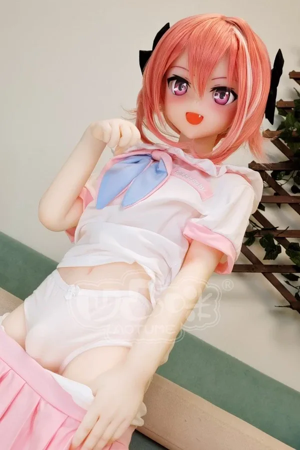 Cute Male Body Anime Futanari Sex Doll Noel 142cm view 4