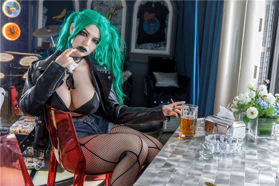 Harley Quinn Celebrity Sex Doll Flora 174cm view 6
