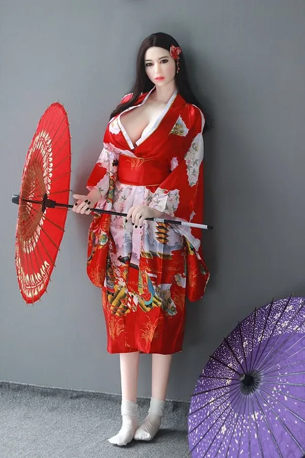 Life-size Japanese Big Boods Sex Love Doll Lucy 168cm view 2
